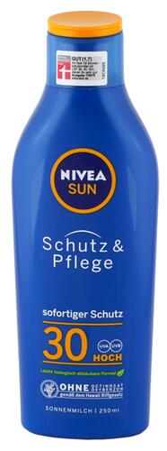Nivea Sun Schutz & Pflege Sonnenmilch 30