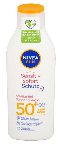 Nivea Sun Sensitiv Sofort Schutz bei Sonnenallergie 50+