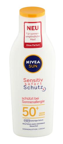 Nivea Sun Sensitiv Sofort Schutz bei Sonnenallergie 50+