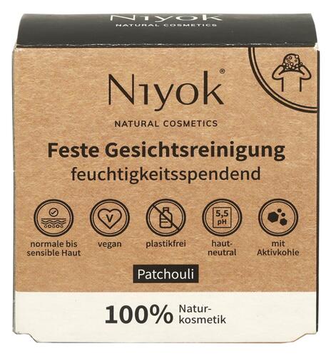 Niyok Feste Gesichtsreinigung Patchouli