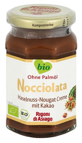 Nocciolata Haselnuss-Nougat Creme mit Kakao