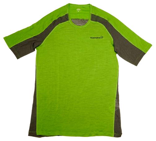 Norrona Bitihorn Wool T-Shirt, bamboo green