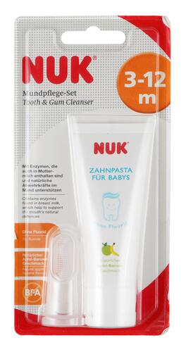 Nuk Mundpflege-Set Zahnpasta für Babys