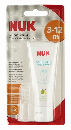 Nuk Mundpflege-Set Zahnpasta für Babys Nuk Mundpflege-Set Zahnpasta für Babys
