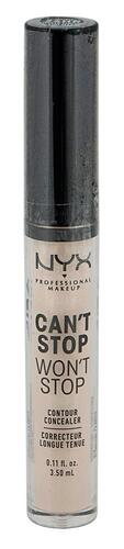 Nyx Can't Stop Won't Stop Contour Concealer, Light Ivory