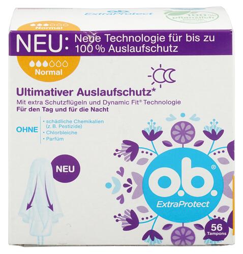 o.b. Extra Protect Tampons Normal, Tag und Nacht