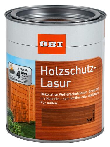 Obi Holzschutz-Lasur, Teak