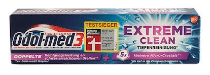 Odol-Med 3 Extreme Clean Tiefenreinigung Odol-Med 3 Extreme Clean Tiefenreinigung