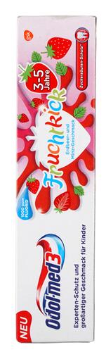 Odol-Med 3 Fruchtkick Erdbeer- und Minz-Geschmack