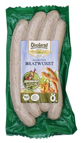 Ökoland Delikatess Bratwurst