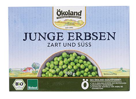 Ökoland Junge Erbsen, Bioland