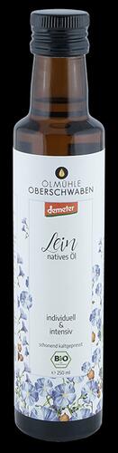 Ölmühle Oberschwaben Lein natives Öl, Demeter