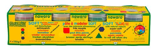 Ökonorm Nawaro Soft Weiche Knete und Modelliermasse, A-Set