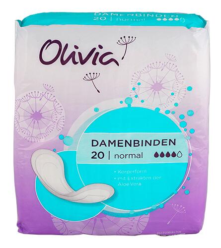 Olivia Damenbinden, normal Olivia Damenbinden, normal