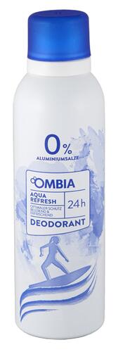 Ombia Aqua Refresh Deodorant, Spray