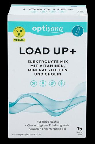 Optisana Load Up+ Elektrolyte Mix, 15 Beutel