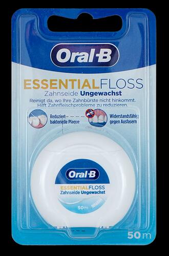 Oral-B Essential Floss, Zahnseide ungewachst