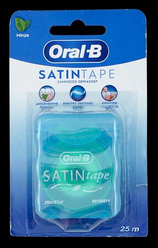 Oral-B Satin tape, Zahnseide gewachst, Minze