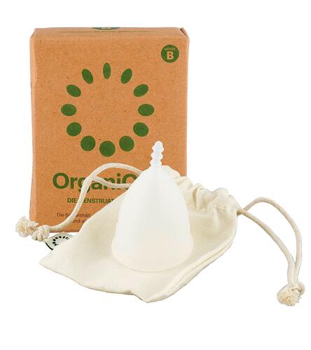 Organi Cup Die Menstruationstasse, Größe B