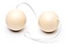 Oriental Duotone Balls, cremefarben