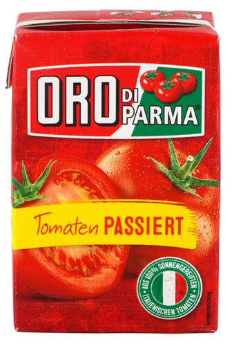 Oro di Parma Tomaten passiert