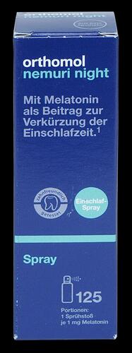 Orthomol Nemuri Night Spray, Pfefferminze