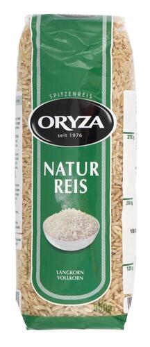 Oryza Naturreis Langkorn Vollkorn