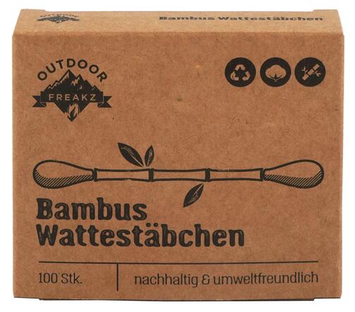 Outdoor Freakz Bambus Wattestäbchen Outdoor Freakz Bambus Wattestäbchen