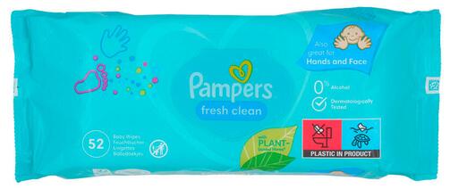Pampers Fresh Clean Feuchttücher, 5er Pack