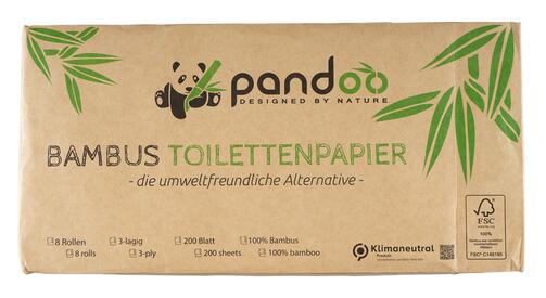Pandoo Bambus Toilettenpapier