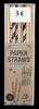 Paper Straws Papier Strohhalme, schwarz-natur Paper Straws Papier Strohhalme, schwarz-natur