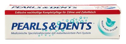 Pearls & Dents Spezialzahncreme Natur-Perl-System Pearls & Dents Spezialzahncreme Natur-Perl-System