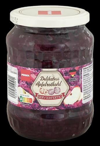 Penny Delikatess Apfelrotkohl 