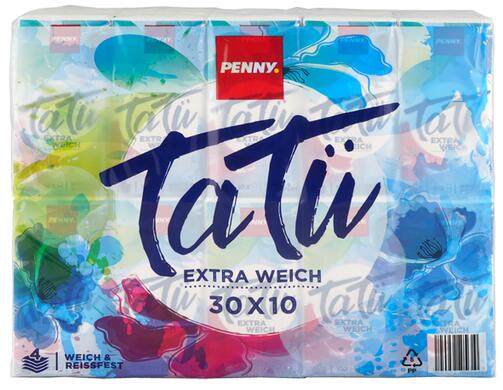Penny Tatü Taschentücher Extra Weich, 4-lagig