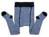People Wear Organic Strumpfhose, blau geringelt People Wear Organic Strumpfhose, blau geringelt