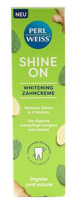 Perlweiss Shine On Whitening Zahncreme Ingwer und Minze