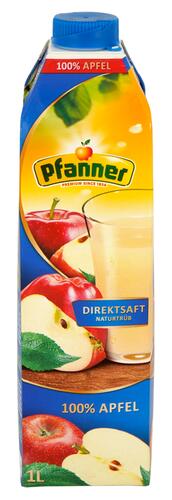 Pfanner 100% Apfel Direktsaft naturtrüb