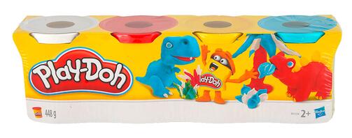 Play-Doh 4er-Pack Knete, Grundfarben