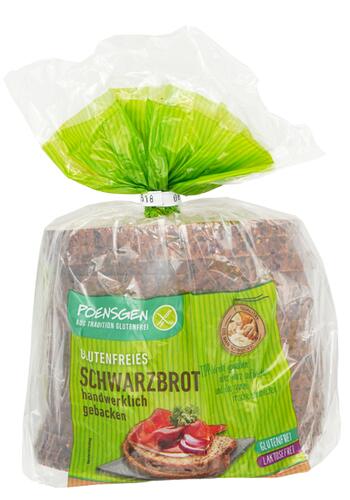 Poensgen Glutenfreies Schwarzbrot