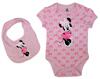 Primark Disney Baby Minnie, Body und Lätzchen, rosa