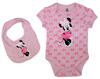 Primark Disney Baby Minnie, Body und Lätzchen, rosa