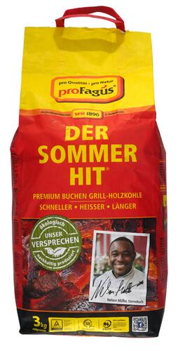 Pro Fagus Der Sommer Hit Premium Buchen Grill-Holzkohle