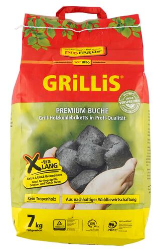 Pro Fagus Grillis Premium Buche Grill-Holzkohlebriketts