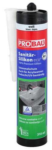 Probau Sanitär-Silikon eco, weiß