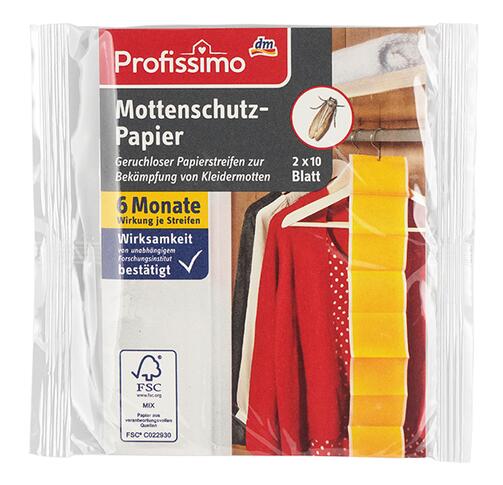 Profissimo Mottenschutz-Papier