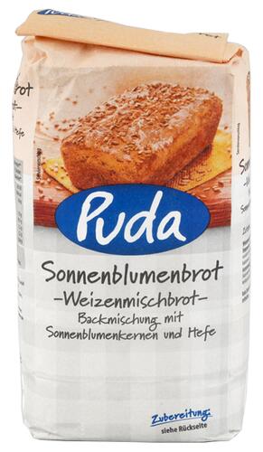 Puda Sonnenblumenbrot Backmischung