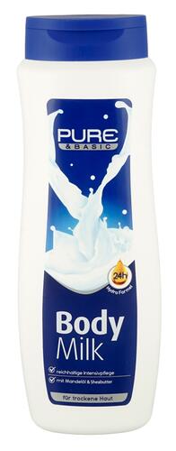 Pure & Basic Body Milk, trockene Haut