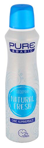 Pure & Basic Deospray Natural Fresh