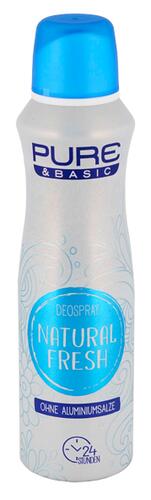 Pure & Basic Deospray Natural Fresh