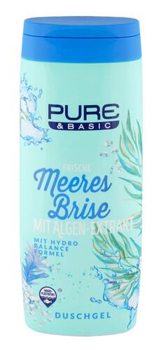 Pure & Basic Frische Meeresbrise mit Algen-Extrakt Duschgel Pure & Basic Frische Meeresbrise mit Algen-Extrakt Duschgel